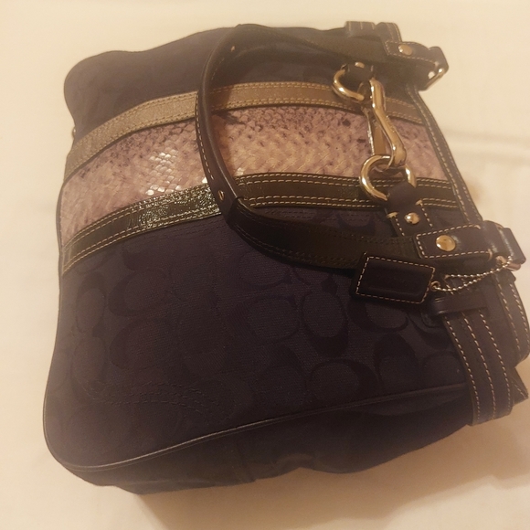 COACH AUTHENTIC SIGNATURE BROWN BY PYTHON - Picture 16 of 16